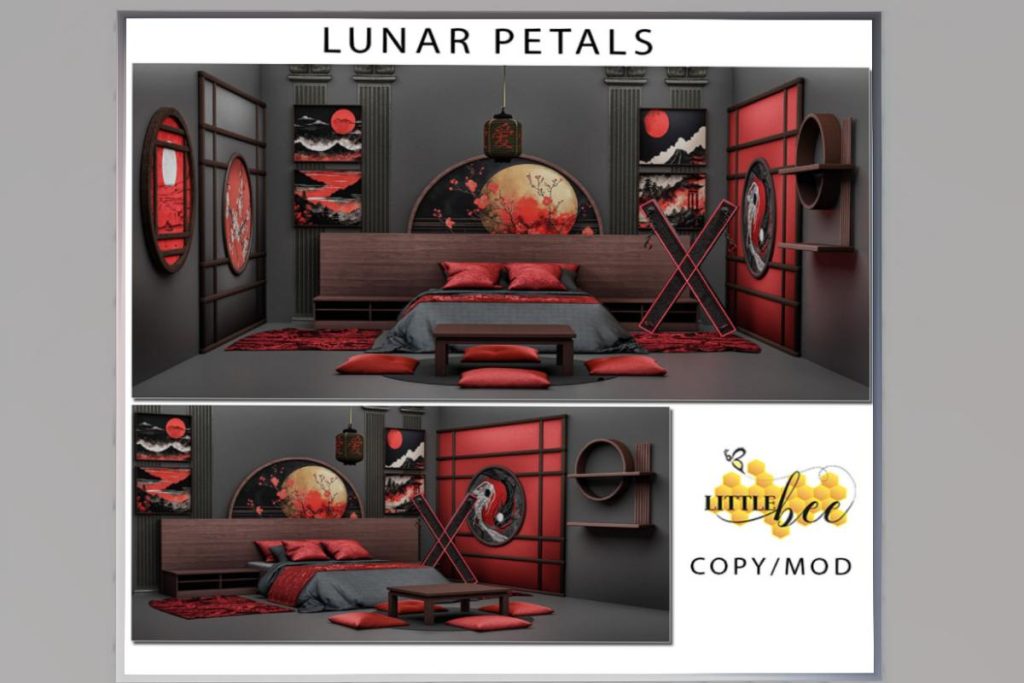 Lunar Petals Set, L$59 per play/L$1999 FP
