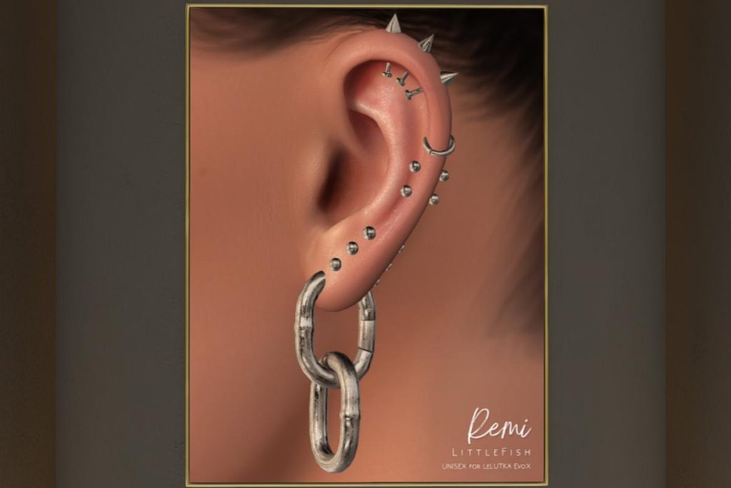 Remi Earrings - EvoX, L$300