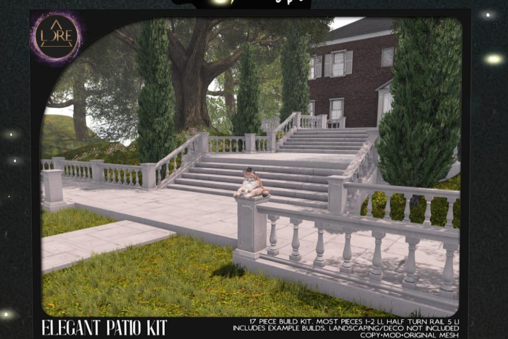 Elegant Patio Kit, L$550