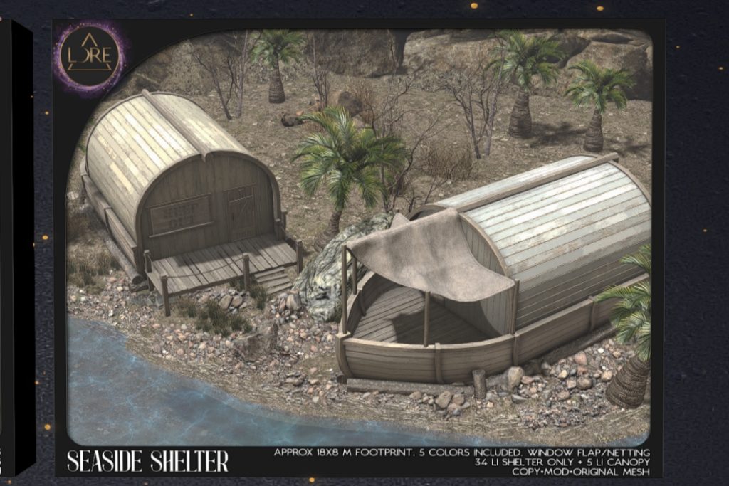 Seaside Shelter, L$500