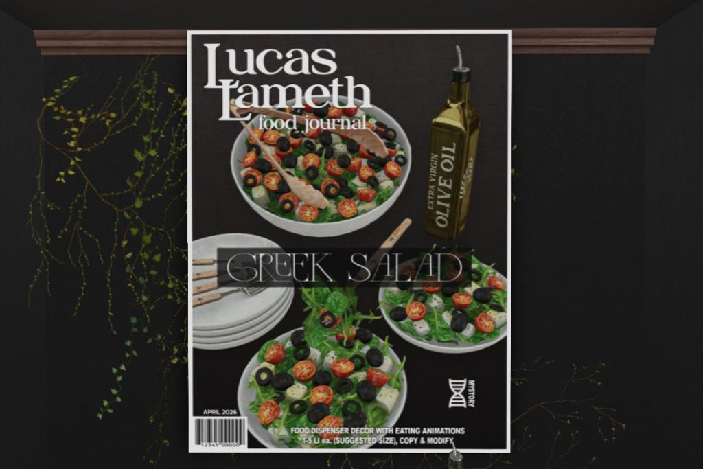 Greek Salad Dispenser, L$349