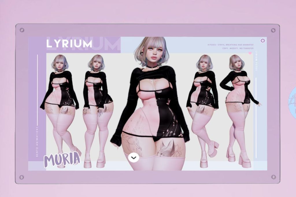 Muria Animation Set, L$299