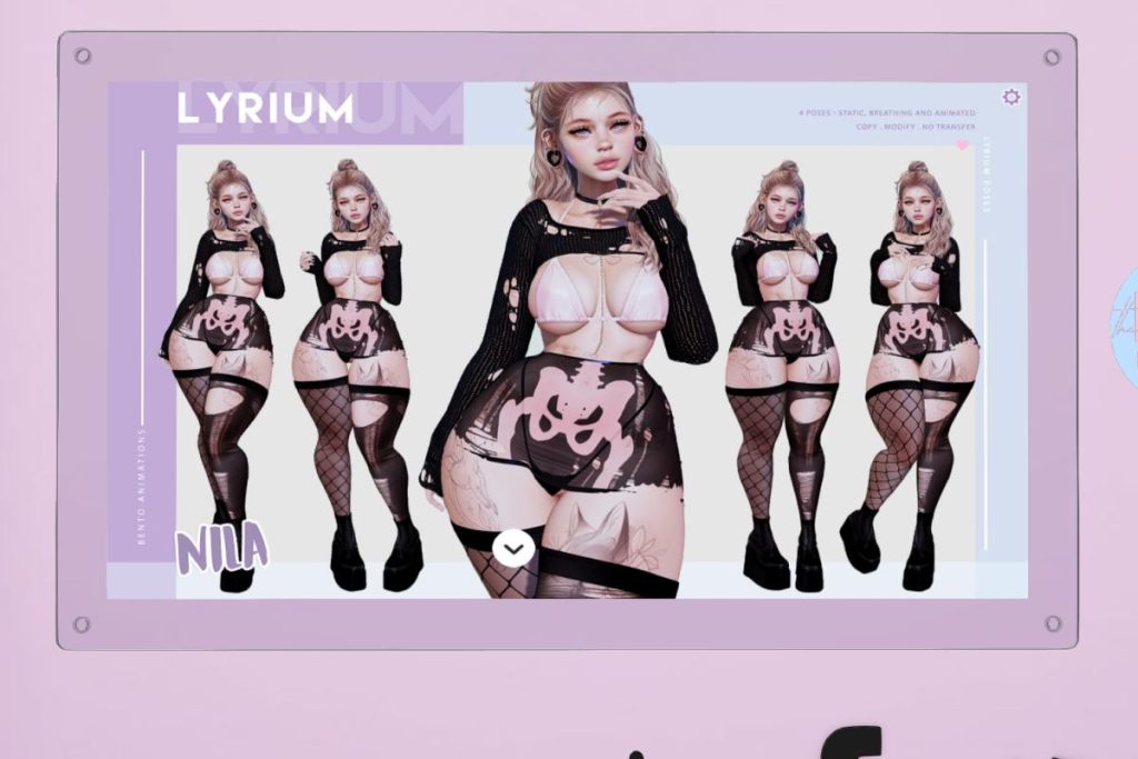 Nila Animation Set, L$299