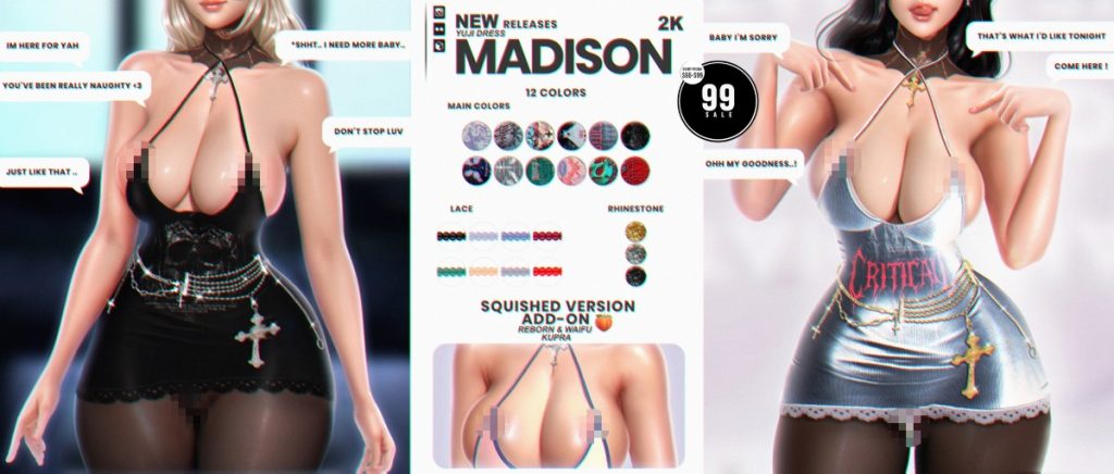 <a href="http://maps.secondlife.com/secondlife/MadisonClothing/111/144/2001" target="_blank">Teleport</a>