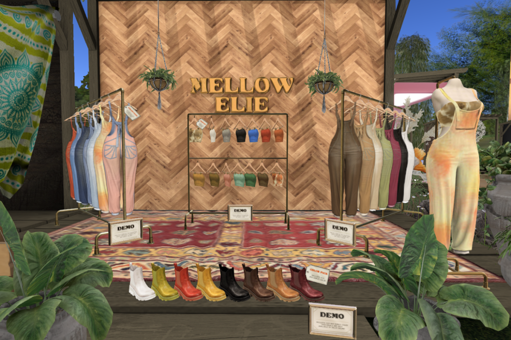 Eli Bandeau Top, Ojai Overalls and Camden Boots - Legacy/MaitreyaX/Reborn, L$115-L$350 each/L$1100-L$2500 each FP