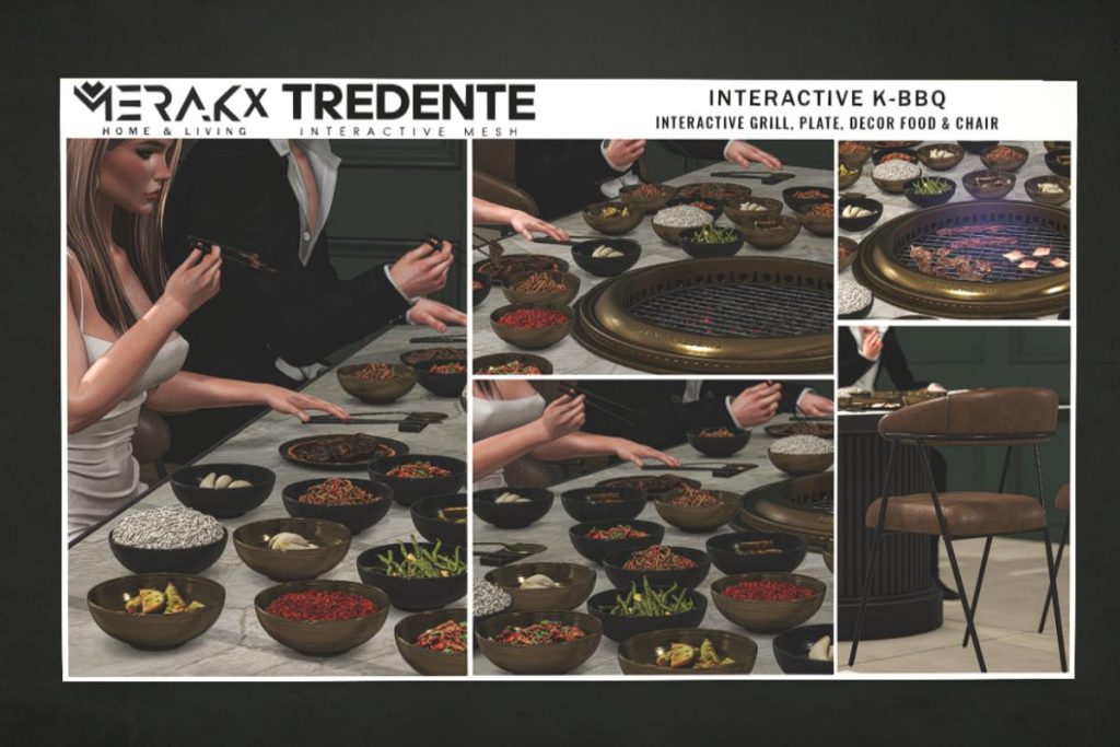 Interactive K-BBQ Set, L$499-L$699 each/L$1199 FP
