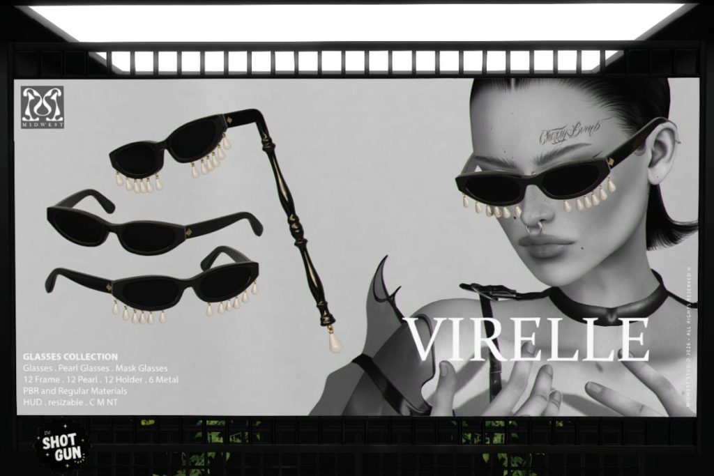 Virelle Glasses, L$699