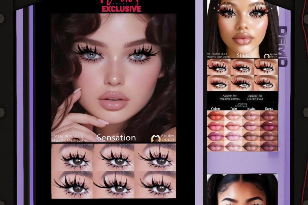 Sensation Lashes - Evo X/Majestic, L$320 each