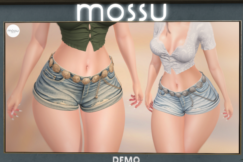 Zoey Shorts - Legacy/MaitreyaX/Reborn, L$249 each/L$1199 FP