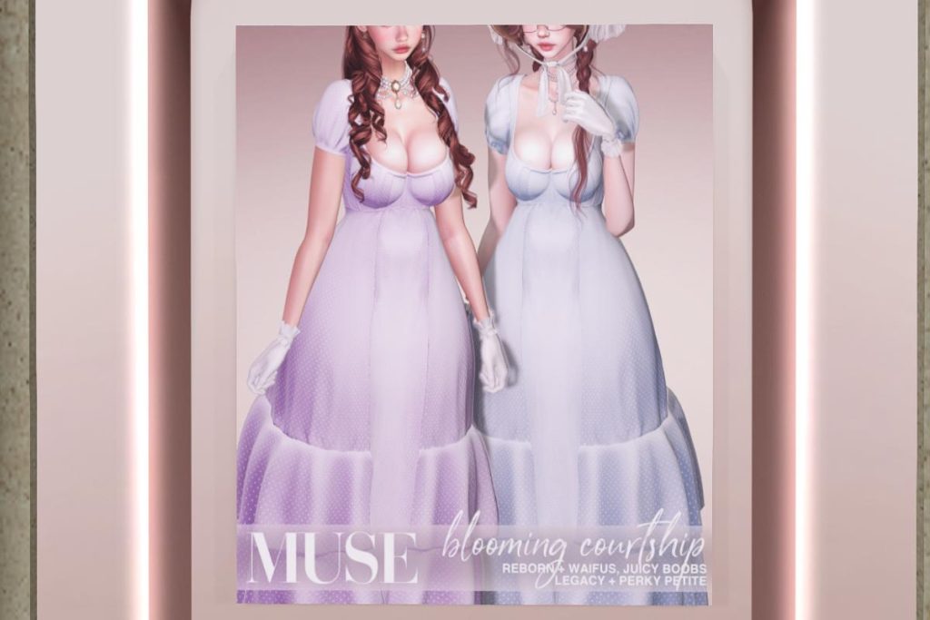 Blooming Courtship Gown - Legacy/Reborn/+mods, L$299 each/L$999 FP