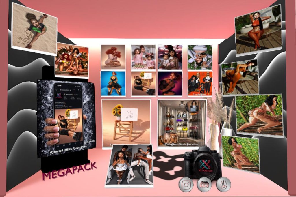 Various Poses, L$300-L$500 each