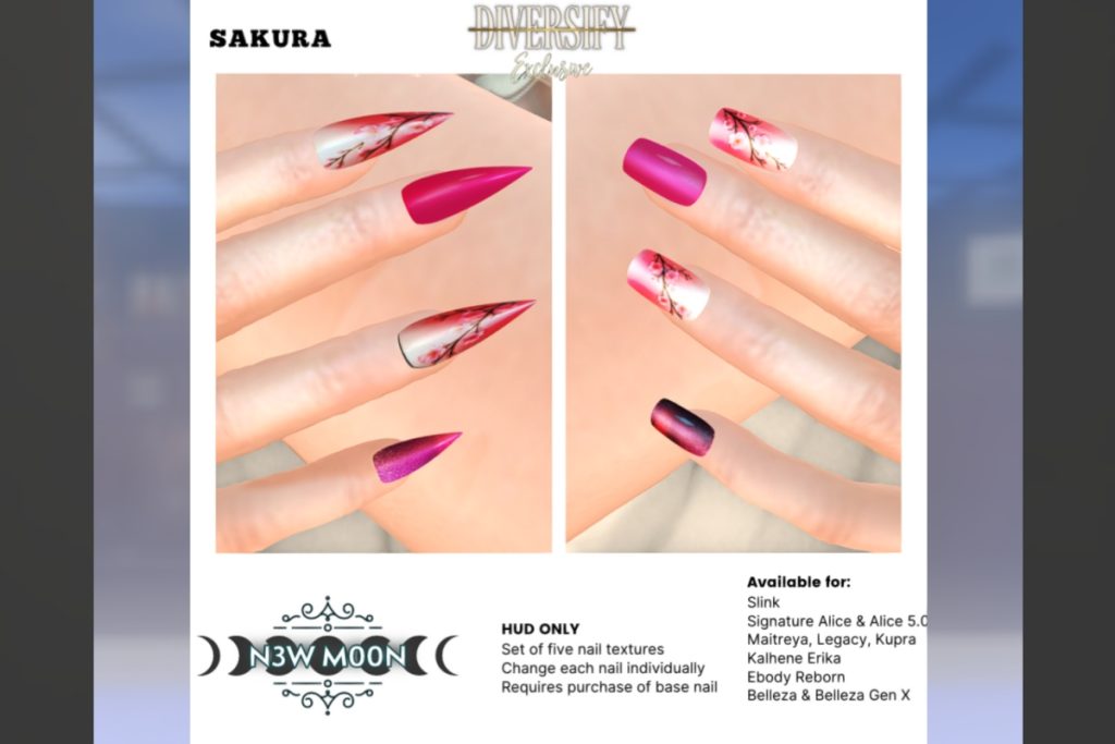 RSSN Nails - See Ad For Fits, L$120