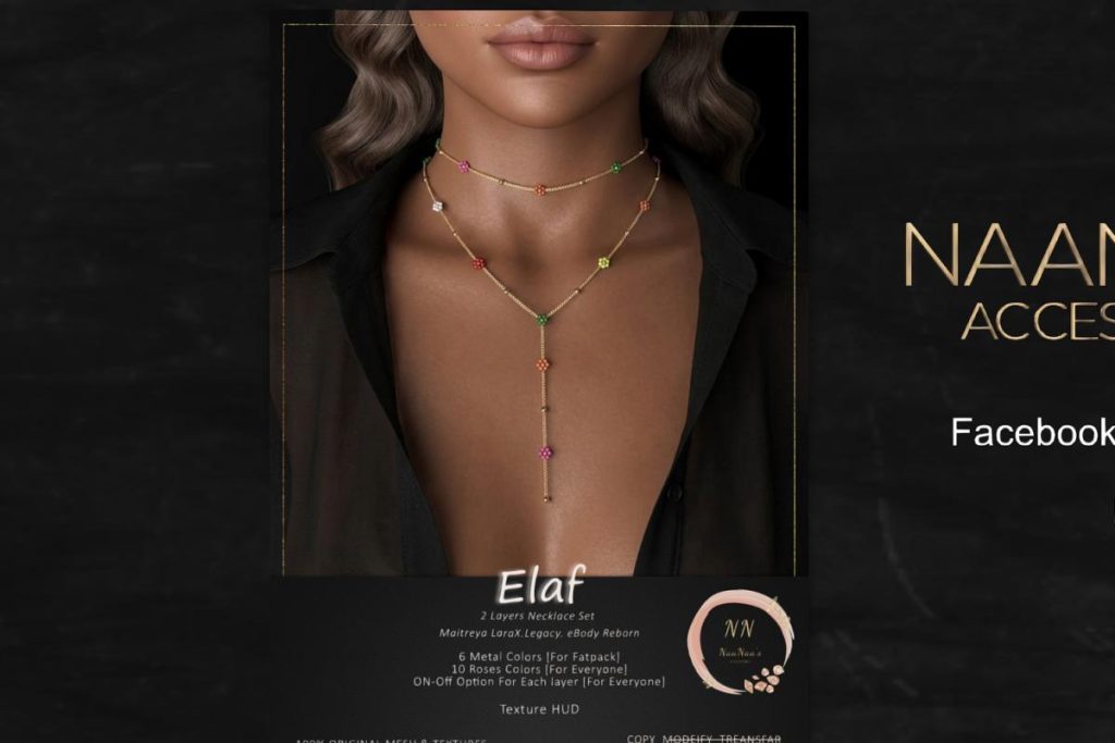 Elaf Necklace Set - Legacy/MaitreyaX/Reborn, L$250 each/L$600 FP