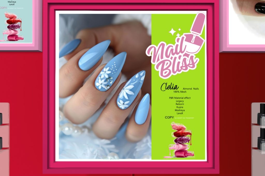 Clelia Nails - Inithium/Legacy/Maitreya/Reborn/+mods, L$280