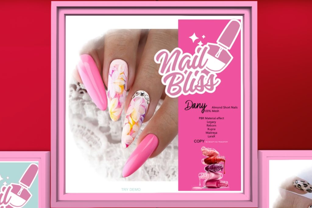 Dany Nails - Inithium/Legacy/Maitreya//Reborn/+mods, L$280