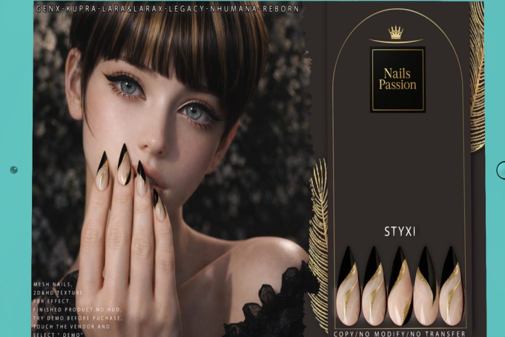 Styxi Nails, L$280