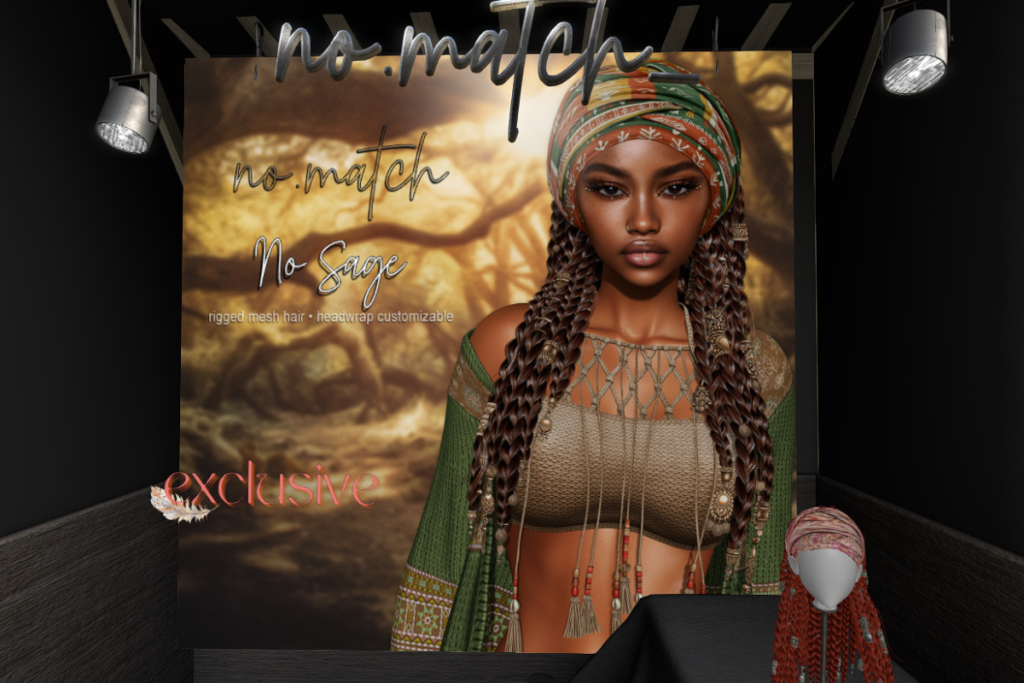 No Sage Hair, L$200 each/L$800 FP