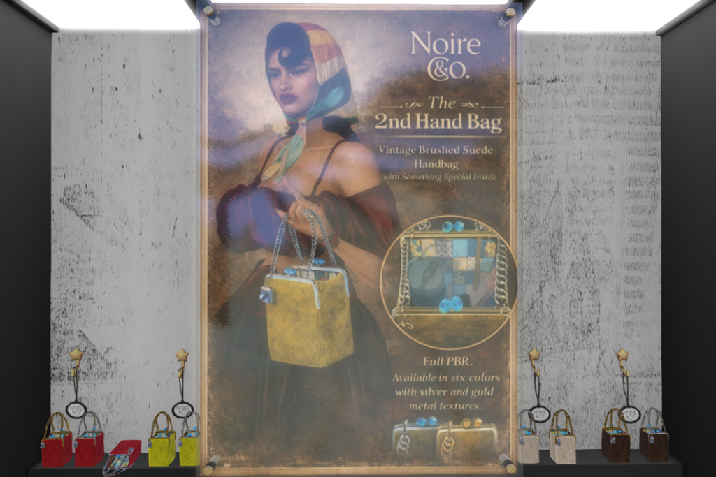 The 2nd Hand Bag, L$299 each/L$999 FP