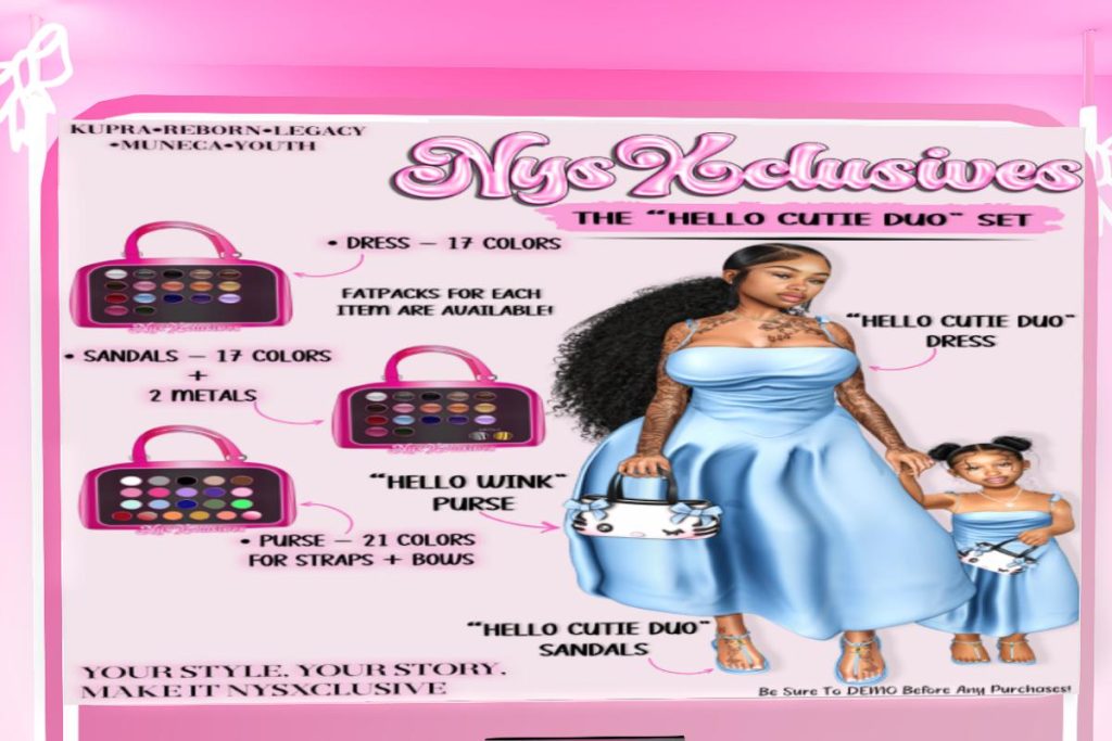 The Hello Duo Set - Inithium/Legacy/Yentements/Youth, L$300-L$325 each/L$1050-L$1199 each FP/L$2950 MP