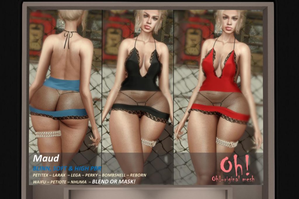 Maud Drees - Legacy/MaitreyaX/Nhumana/Reborn/+mods, L$699 each/L$1999 FP