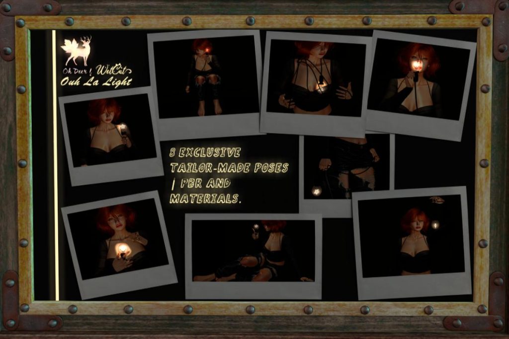 Ouh La Light Poses &amp; Props, L$399