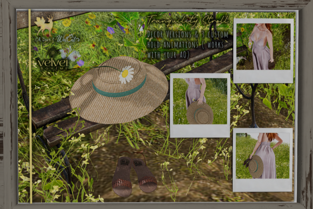 Tranquility Stroll Holdable and Decor, L$350