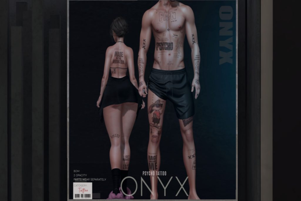 Psycho Tattoo - BOM, L$350