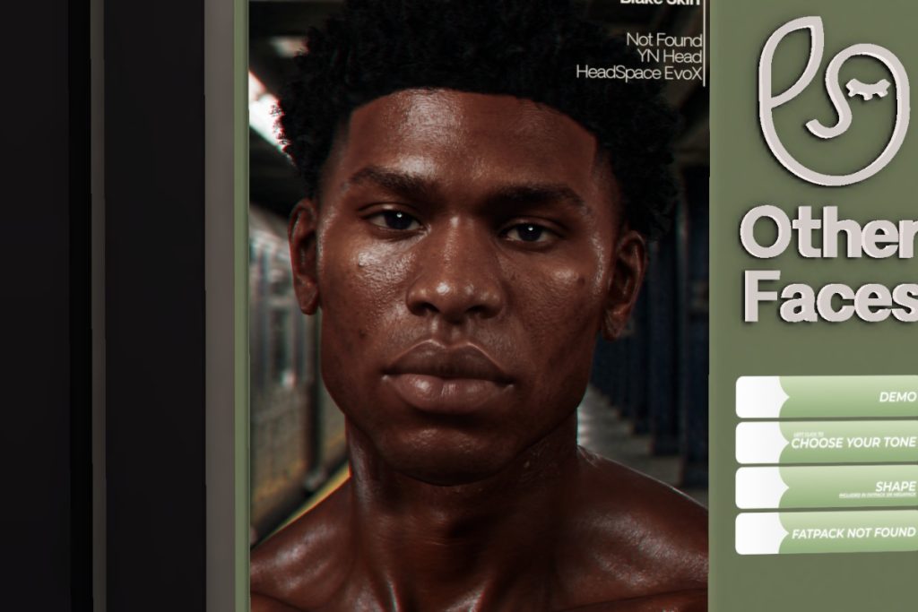 Blake Skin - EvoX, L$699 each/L$999 | Blake Shape/YN Head, L$199