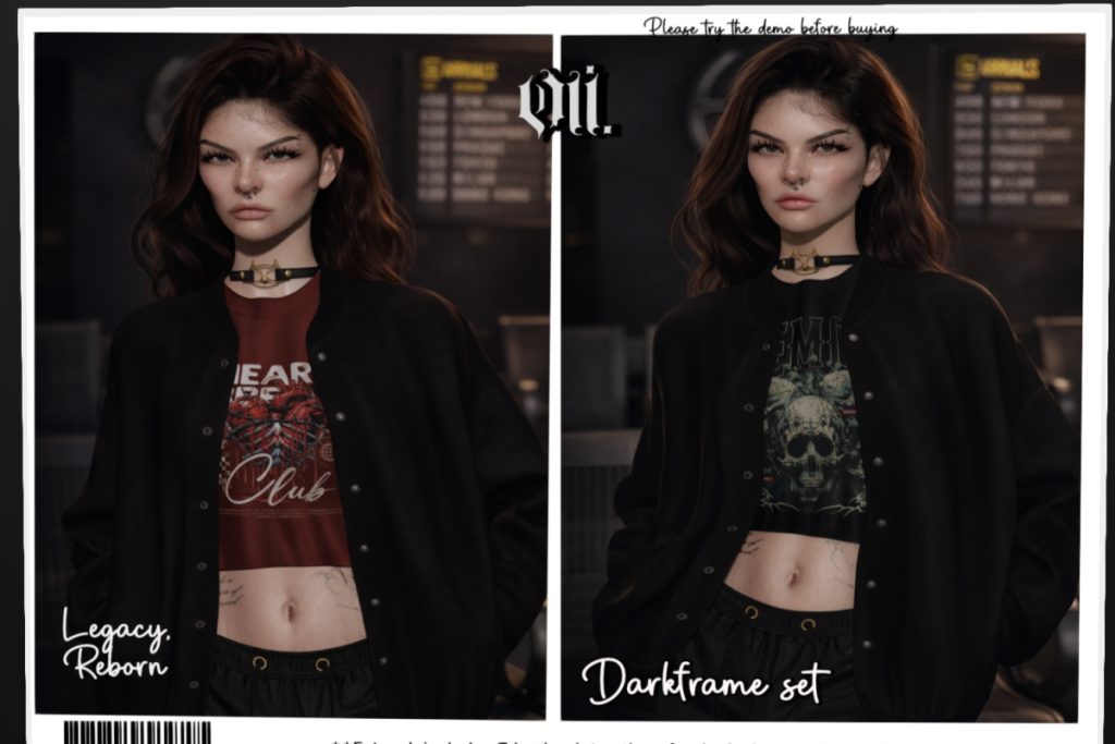 Darkframe Set - Legacy/Reborn/+mods, L$199 each/L$599 each FP