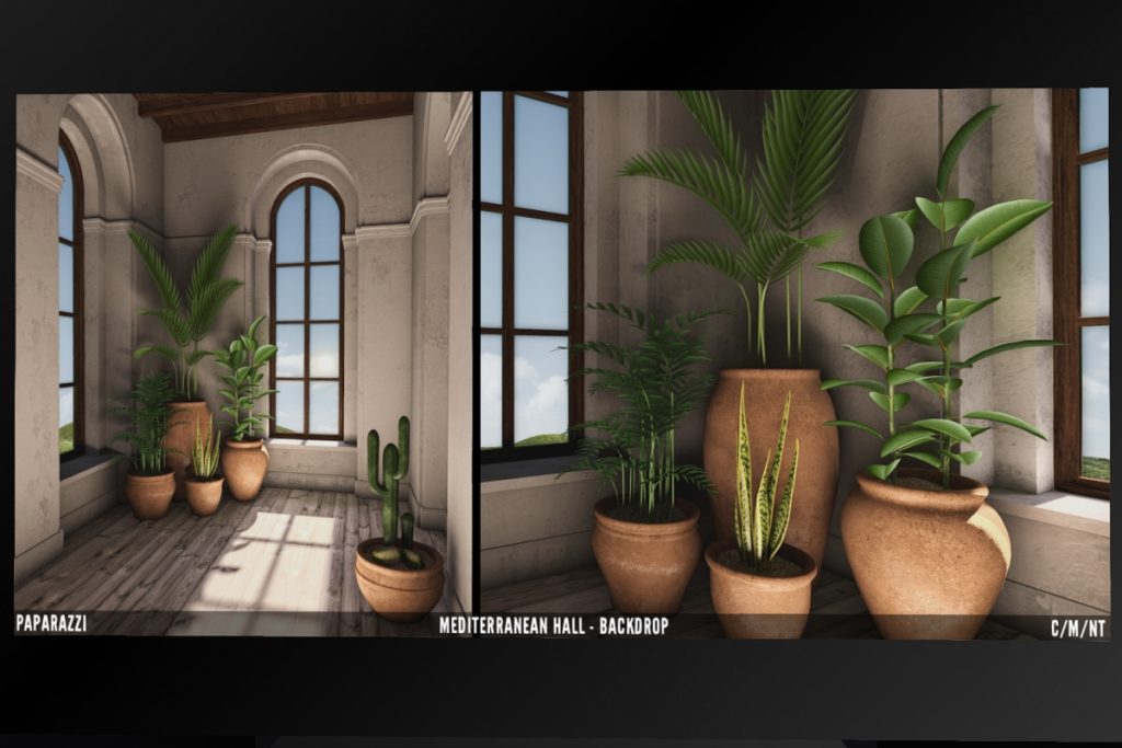 Mediterranean Hall Backdrop, L$350