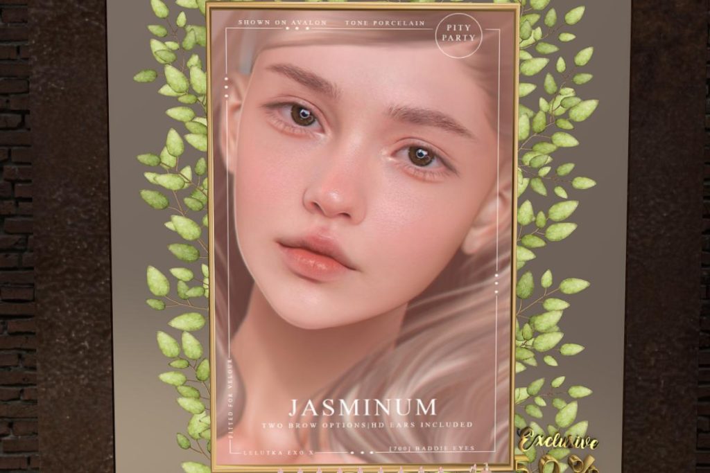 Jasminum Skin - EvoX/Velour, L$799 each/L$1750 FP