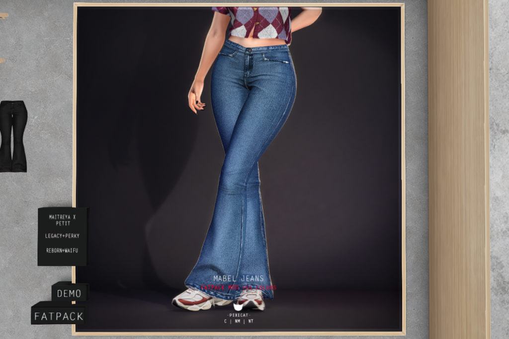Mabel Jeans - Legacy/MaitreyaX/Reborn/+mods, L$257 each/L$1200 FP
