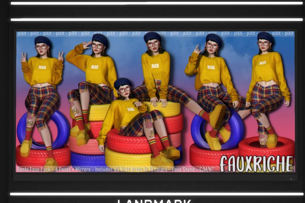 Fauxriche Poses, L$270