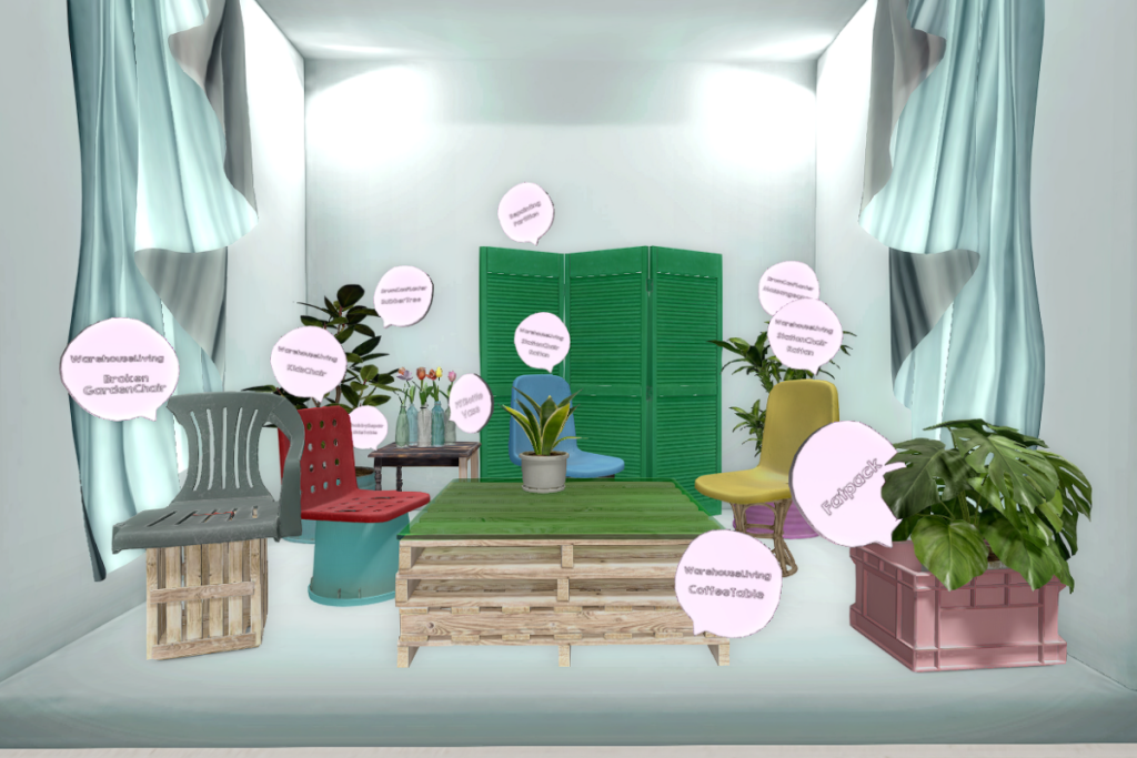 Warehouse Living Set, L$170-L$260 each/L$2040 FP