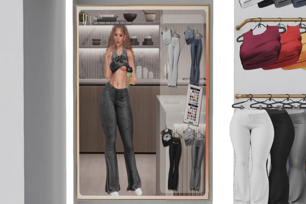 Maia Top and Pants - Inithium/Legacy/Reborn/Yentements/+mods, L$250 each/L$2000 FP