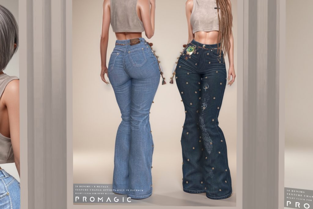 Vidhata Jeans - Legacy/MaitreyaX/Reborn/+mods, L$377 each