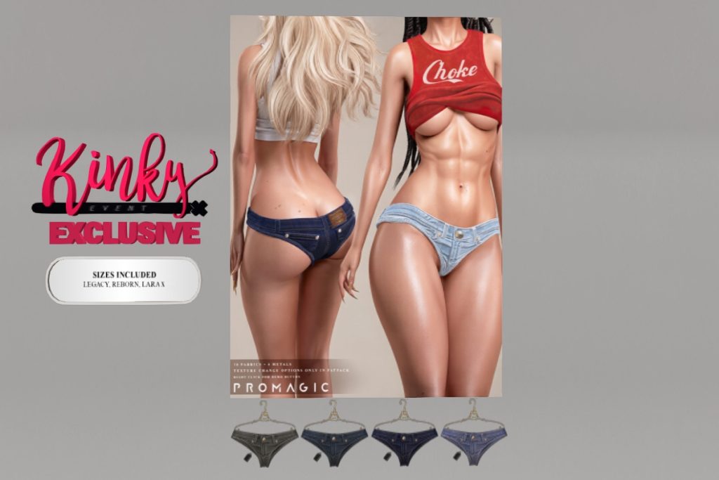 Nazar Shorts - Legacy/MaitreyaX/Reborn, L$333 each/L$1444 FP