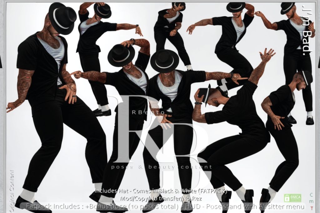 I'm Bad Poses, L$249