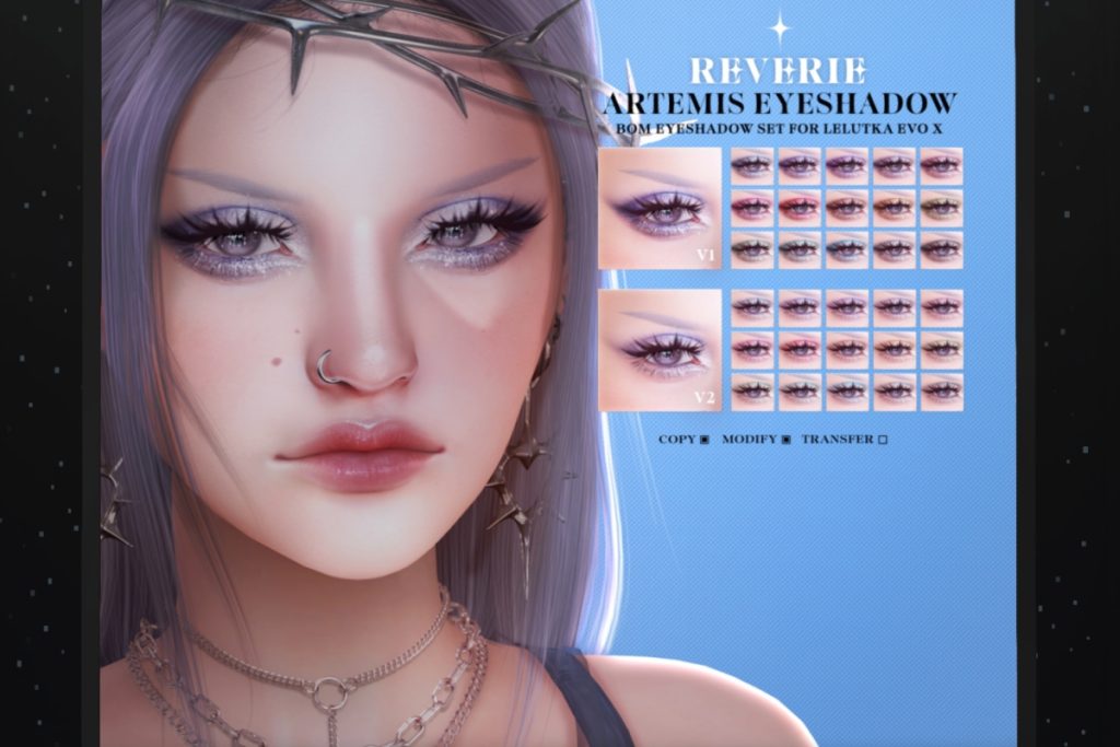 Artemis Eyeshadow - EvoX, L$299