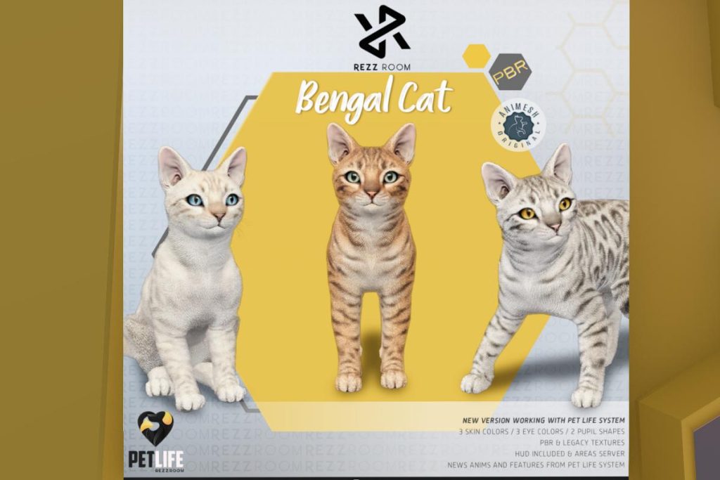 Bengal Cat, L$2499