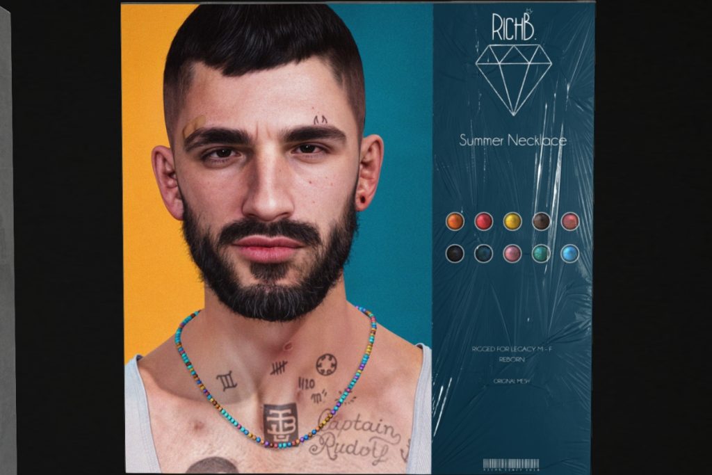 Summer Necklace - Legacy F+M, L$350