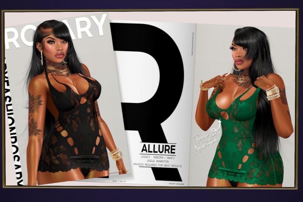 Allure Dress - Legacy/Reborn/+mods, L$250 each/L$1599 FP