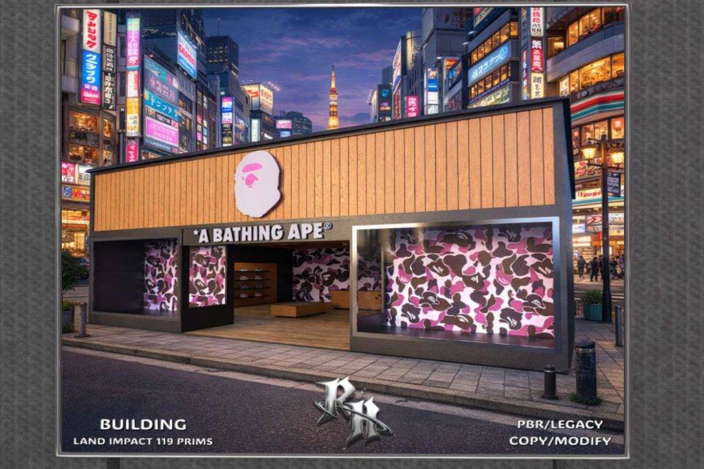 Ape Clothing Store, L$999