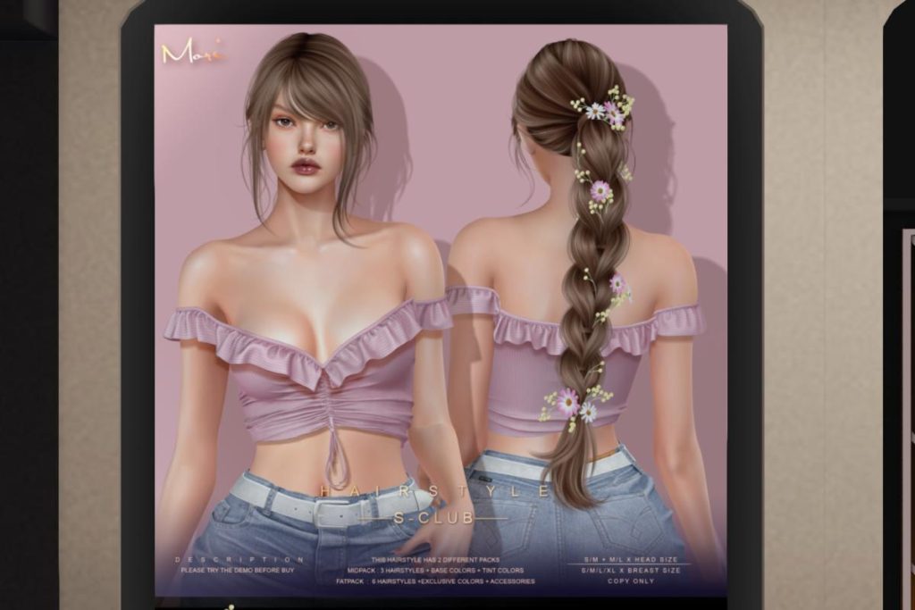 Mori Hair, L$688/L$988 FP