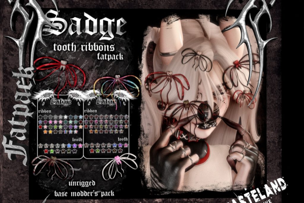 Tooth Ribbons, L$299 each/L$499 FP