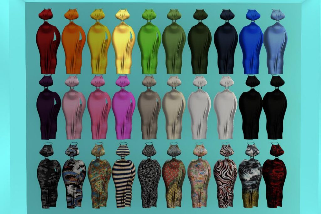 Moe Dress - Fits Not Listed, L$250 each/L$3000 FP