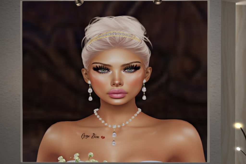 Diana Wedding Necklace &amp; Earrings, Bracelet, L$275 each/L$475 each FP