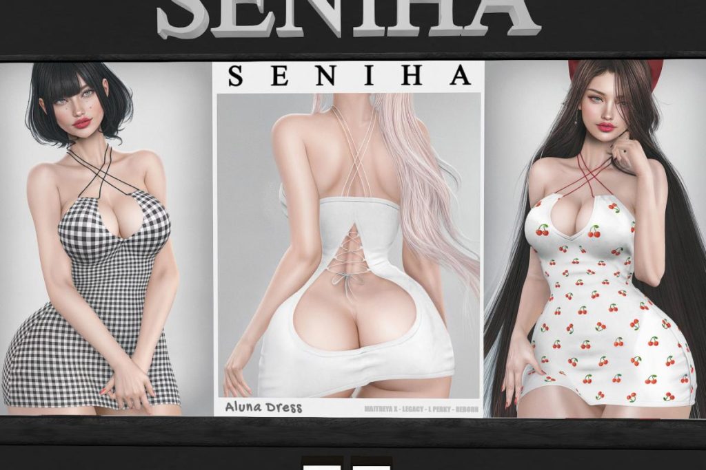 Aluna Dress - Legacy/MaitreyaX/Reborn/+mods, L$199 each/L$1299 FP