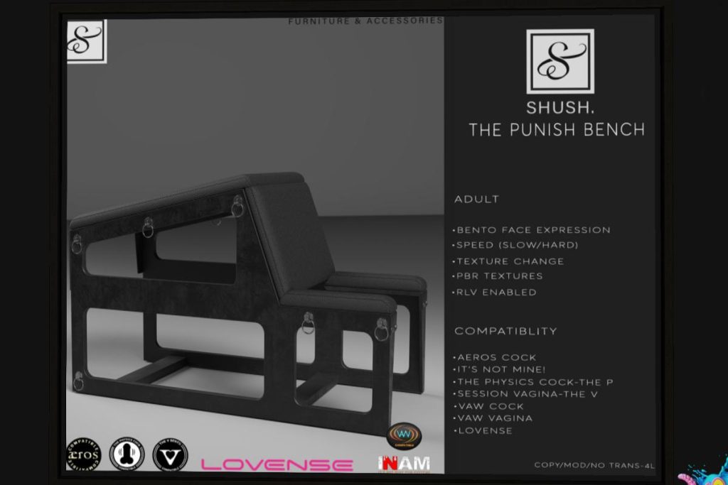 The Punish Bench, L$1499