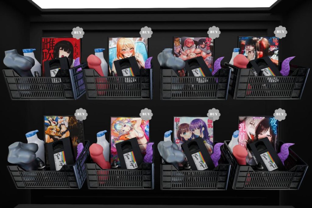 Anime Junk Collection, L$189 each/L$499 FP